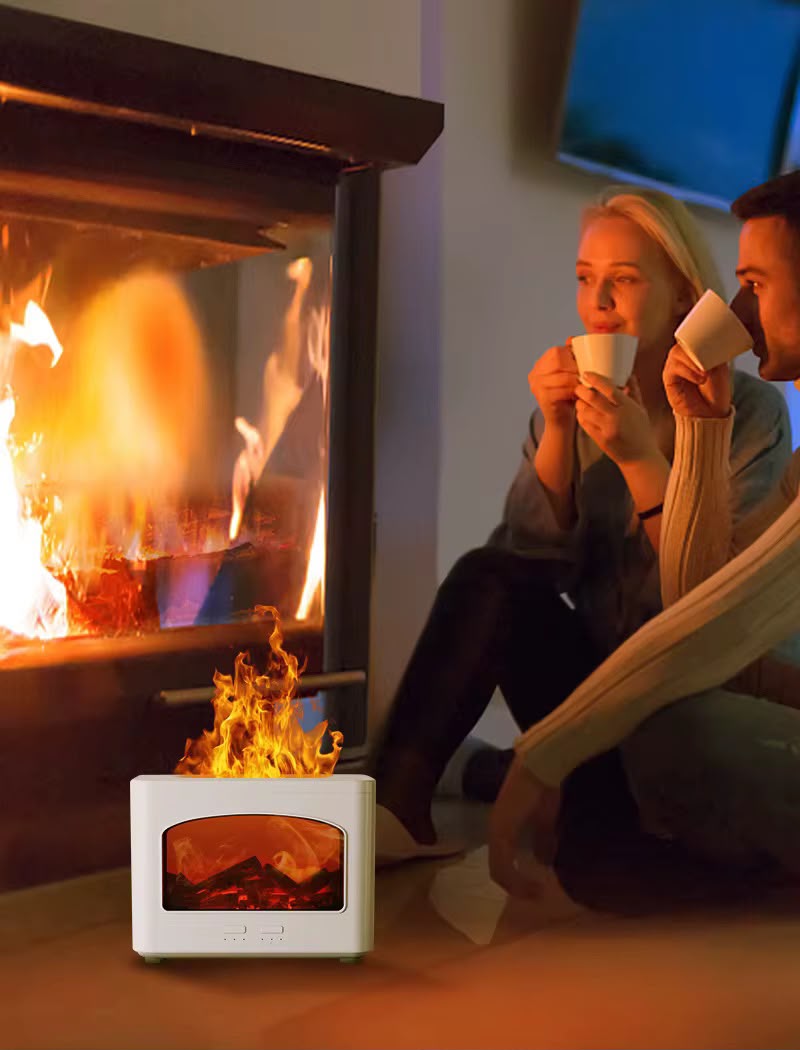 🔥 Diffuseur à Effet de Flamme Taille moyenne.