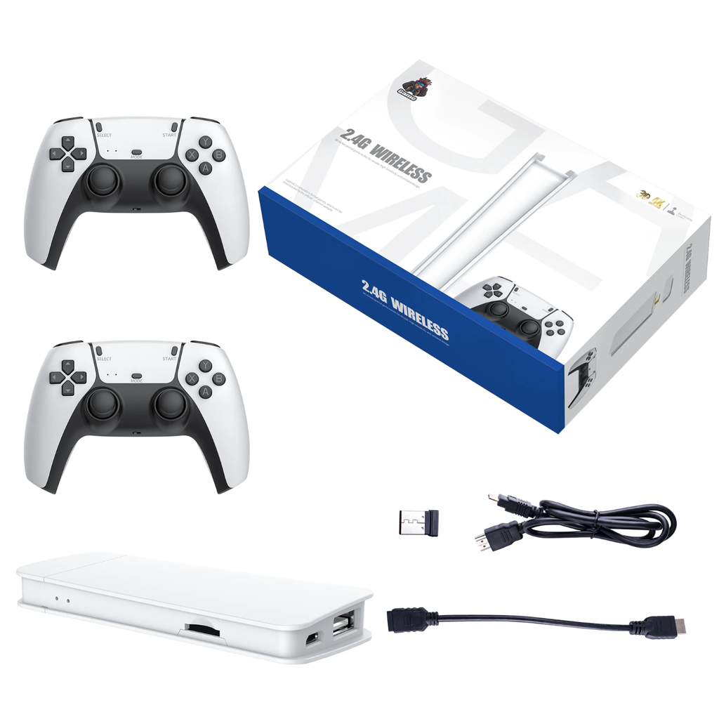 🎮 GameBox Retro 4K – Console de Jeux Sans Fil 20 000+ Jeux Intégrés.
