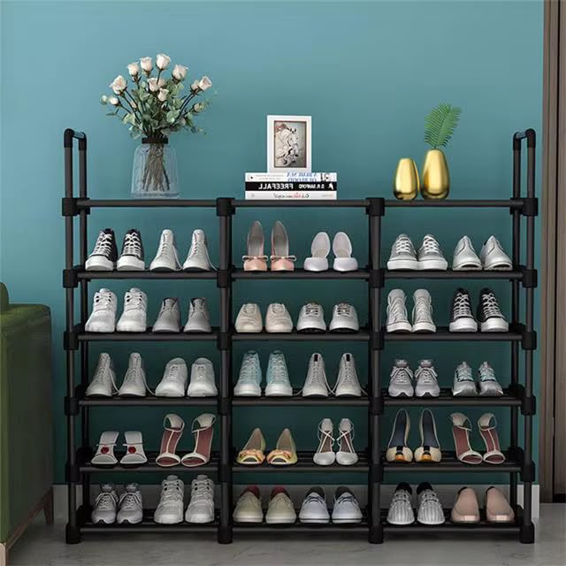 Étagère à Chaussures Grande Capacité. 36 paires et plus.