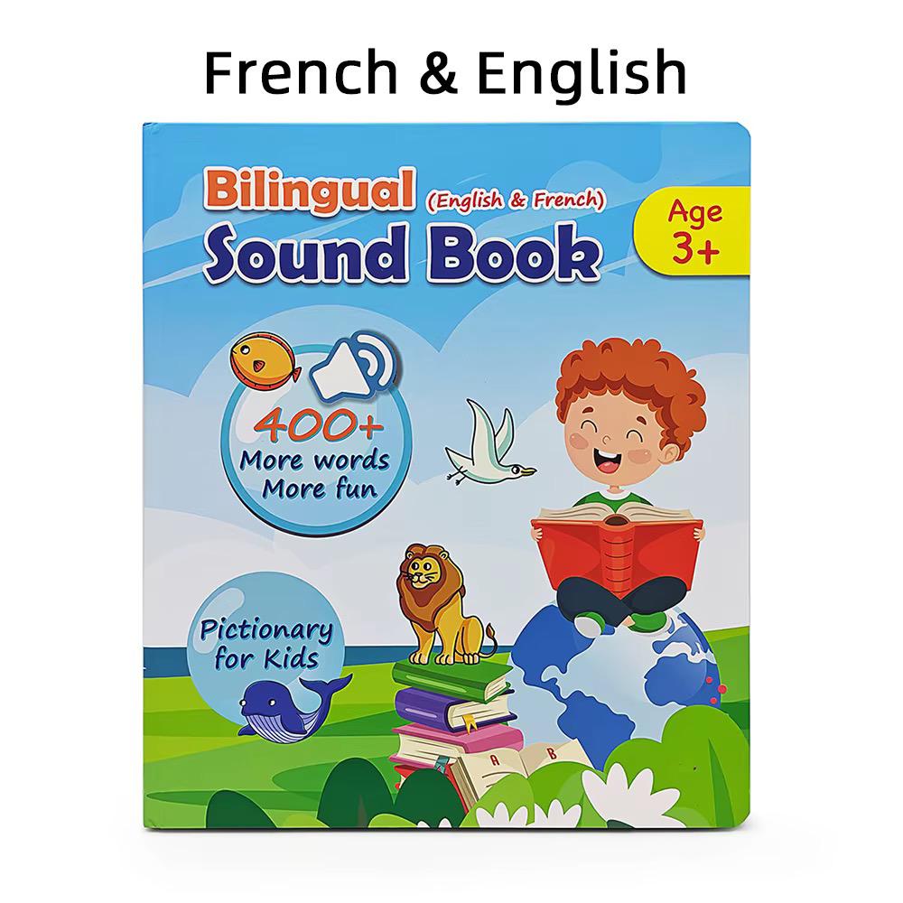 KidSpeak™ – Livre Sonore Éducatif Bilingue 🇫🇷🇬🇧