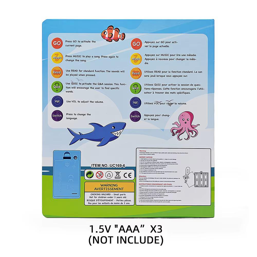 KidSpeak™ – Livre Sonore Éducatif Bilingue 🇫🇷🇬🇧