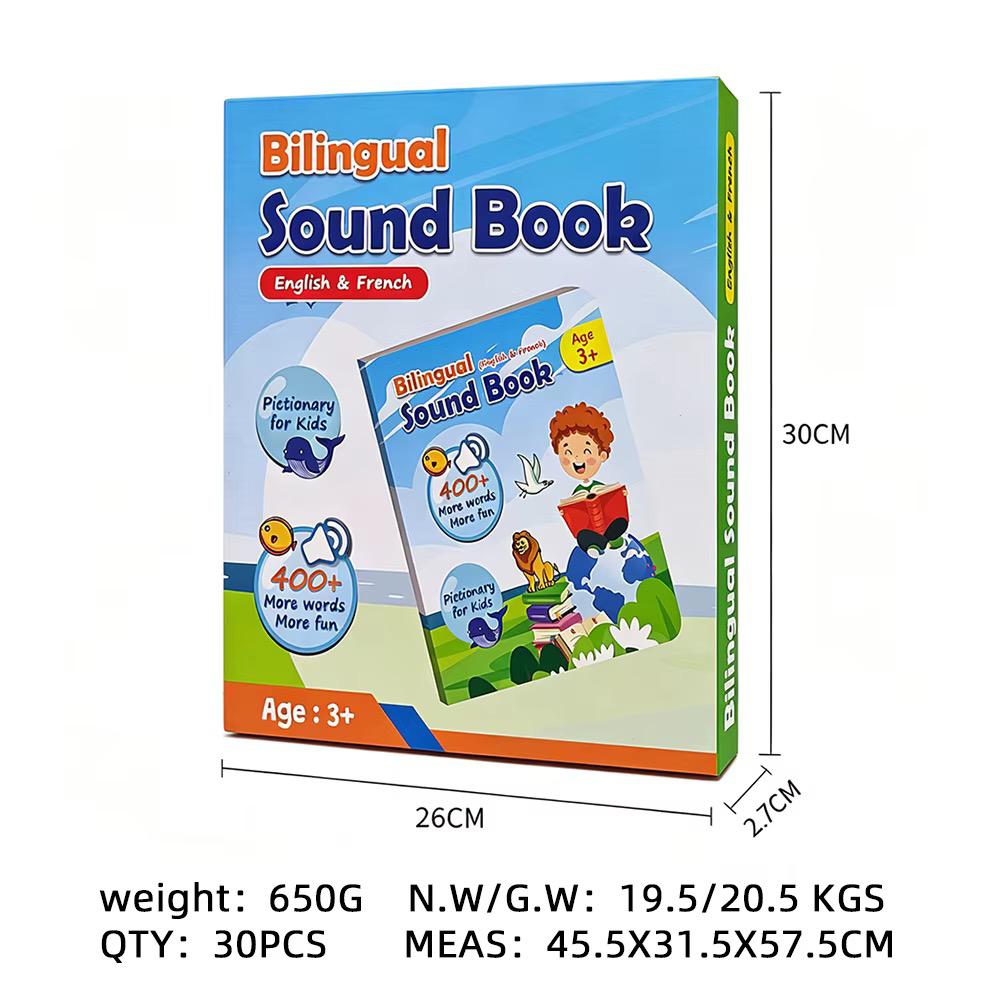 KidSpeak™ – Livre Sonore Éducatif Bilingue 🇫🇷🇬🇧